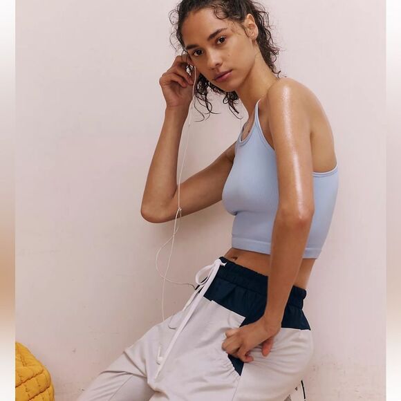 free people XL Happiness Runs Cropped Work Out Tank Top - Picture 5 of 14